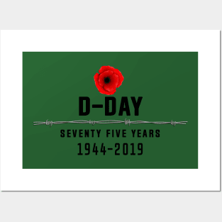 D-Day 75 Year Anniversary Posters and Art